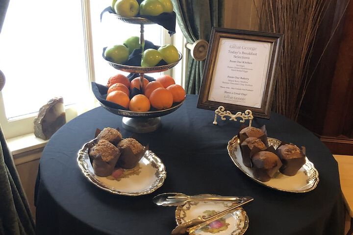 Breakfast buffet