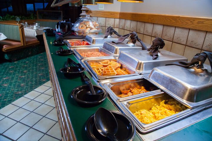 Breakfast area