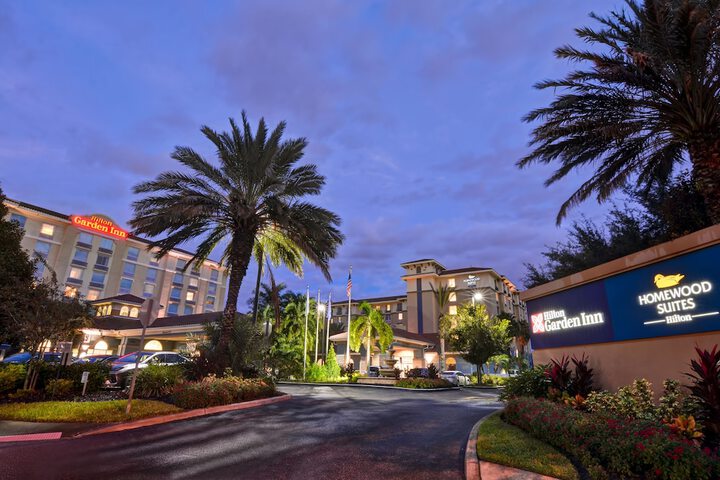 Front of property - evening/night
