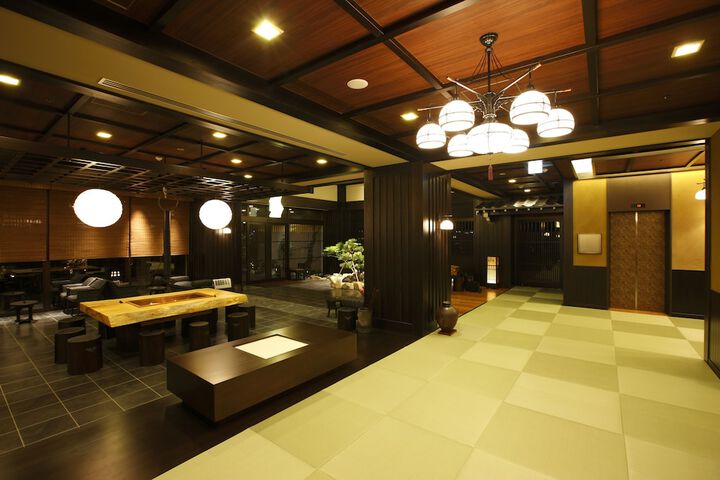 Interior entrance