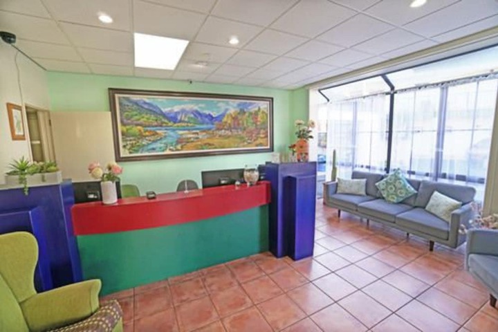 Interior entrance