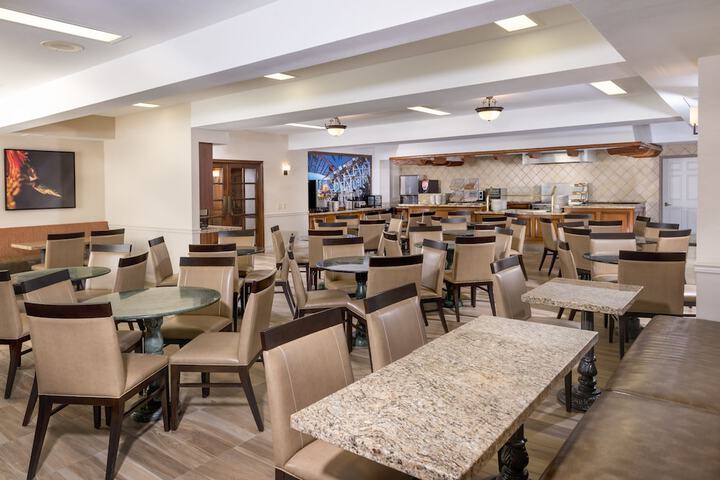 Breakfast area