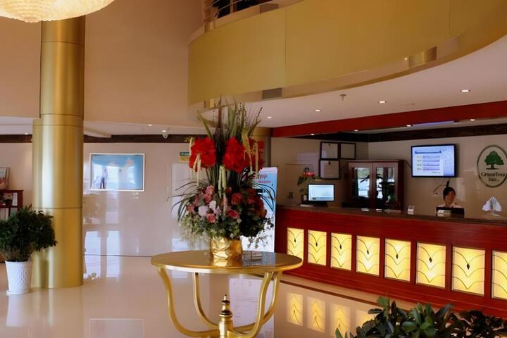 Exterior of GreenTree Inn Anhui Province Anqing Guangcai Big Market Bus Terminal Business Hotel