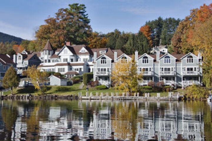 Exterior of The Quarters at Lake George