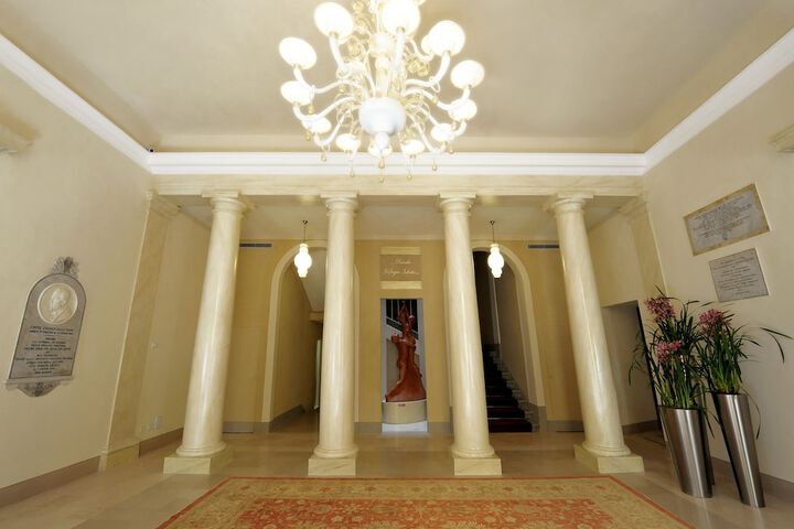 Interior entrance