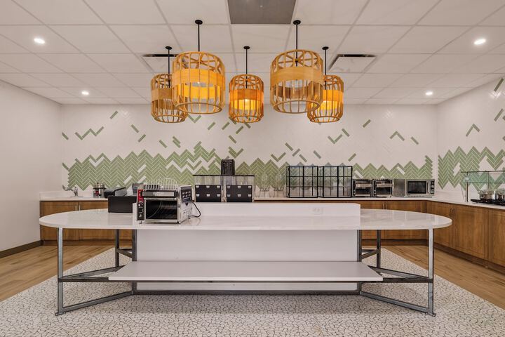 Breakfast area