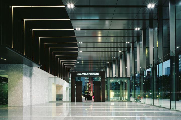 Interior entrance