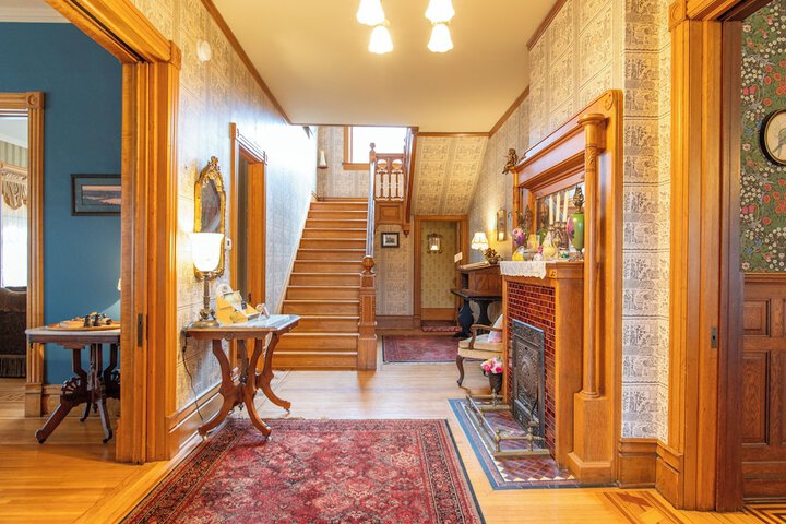 Interior entrance