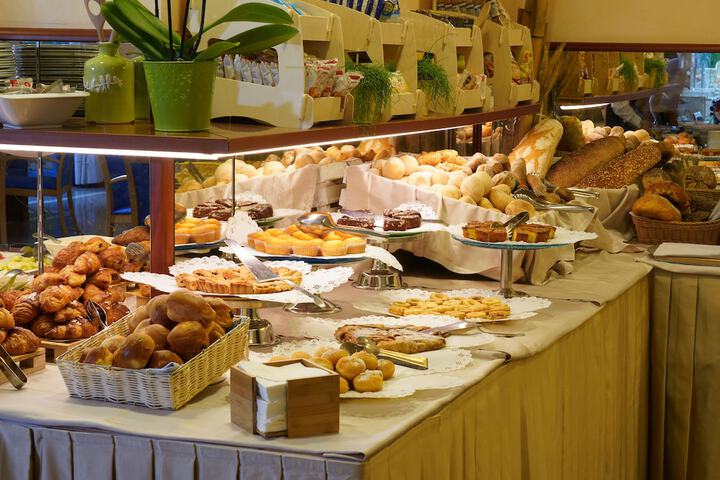 Breakfast buffet