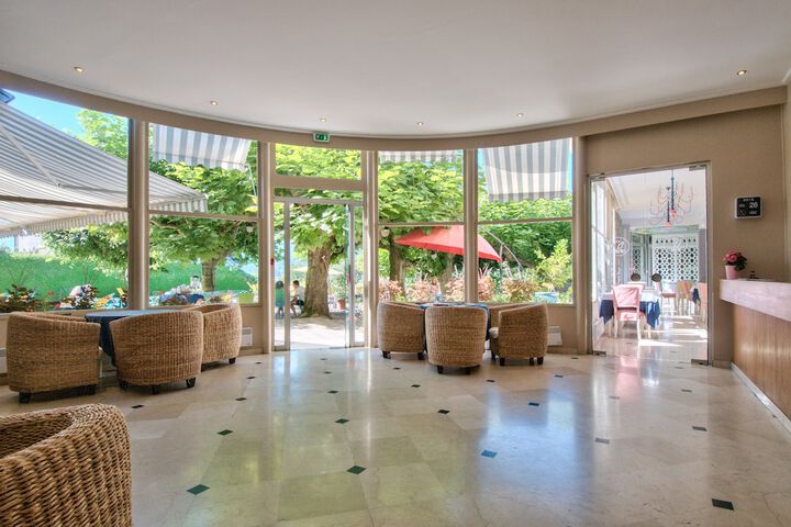 Interior entrance