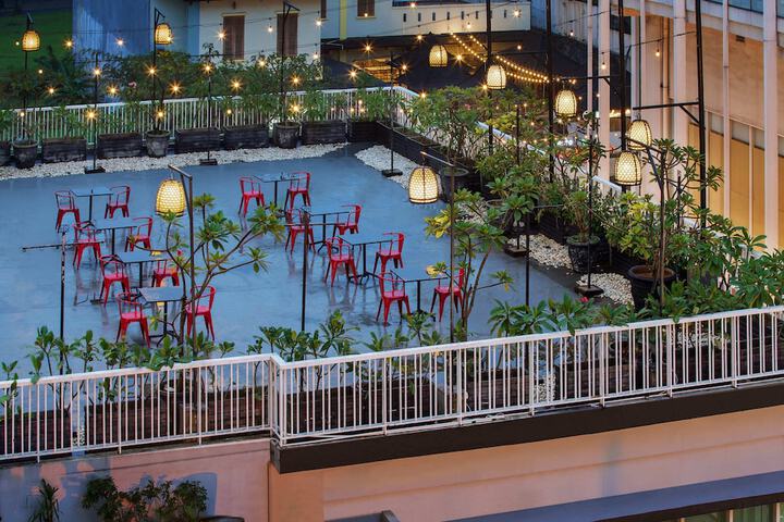 Rooftop terrace