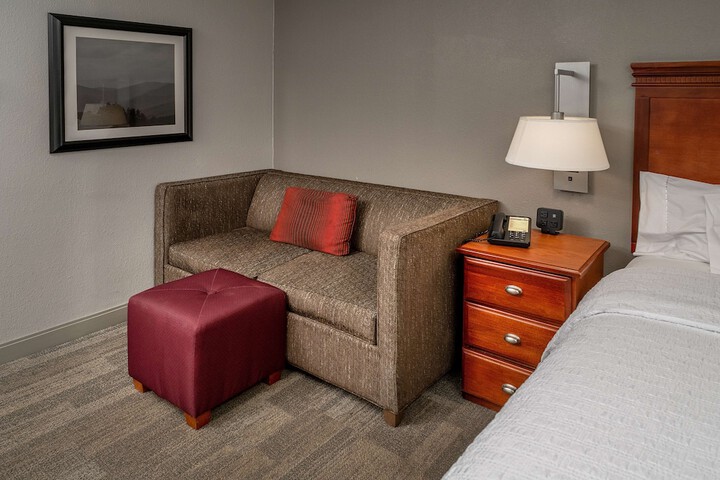 1 King Bed with Refrigerator, Microwave (5 of 10)