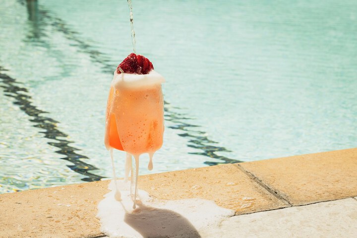 Rooftop pool