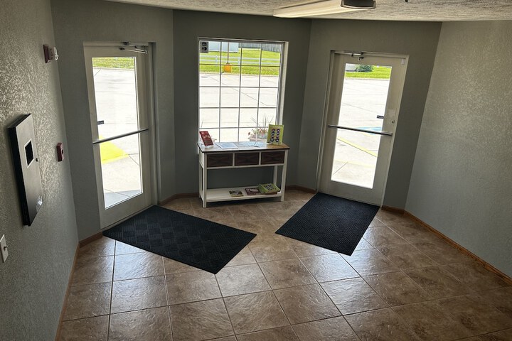 Interior entrance