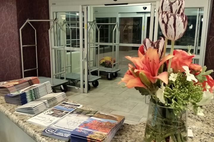 Interior entrance