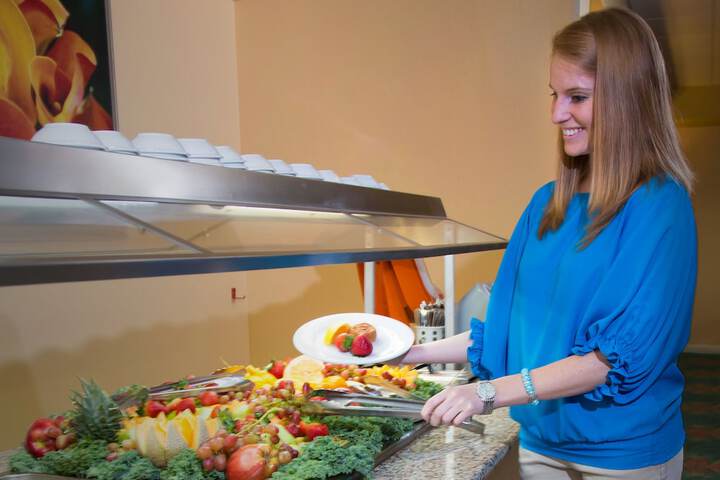 Breakfast buffet