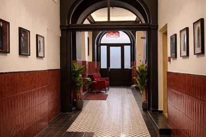 Interior entrance