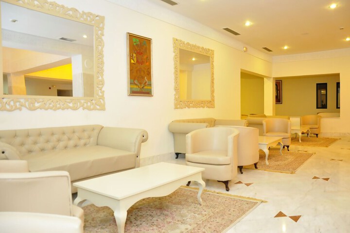 Lobby sitting area