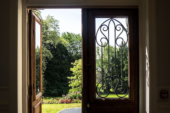 Interior entrance