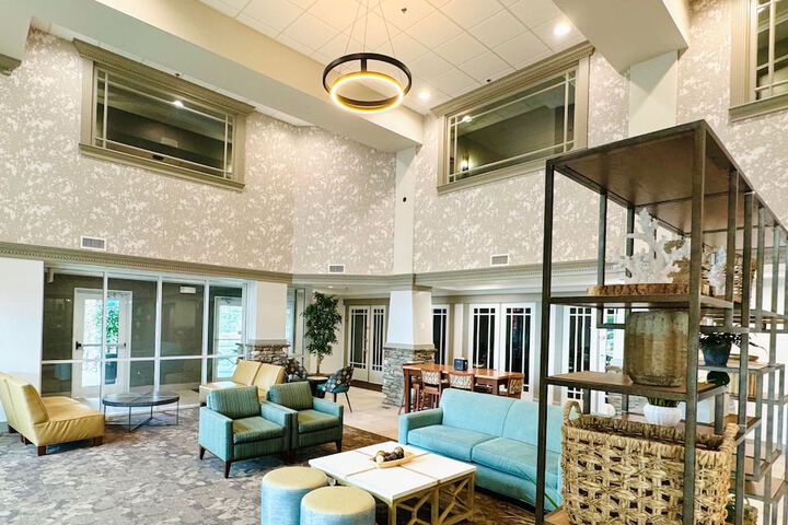 Lobby sitting area