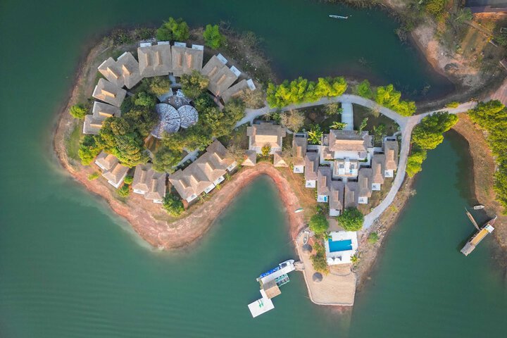 Exterior of Sanctuary Nam Ngum Beach Resort