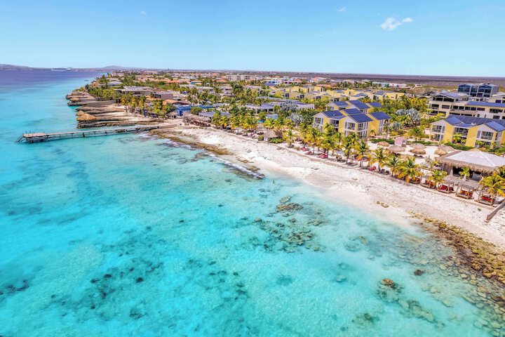 Exterior of Delfins Beach Resort Bonaire Tapestry Collection by Hilton