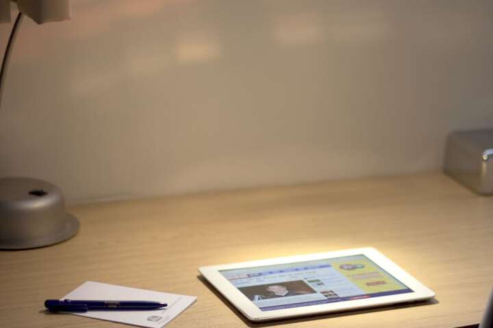In-room business center