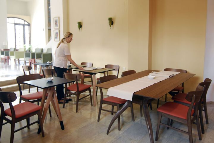 Breakfast area