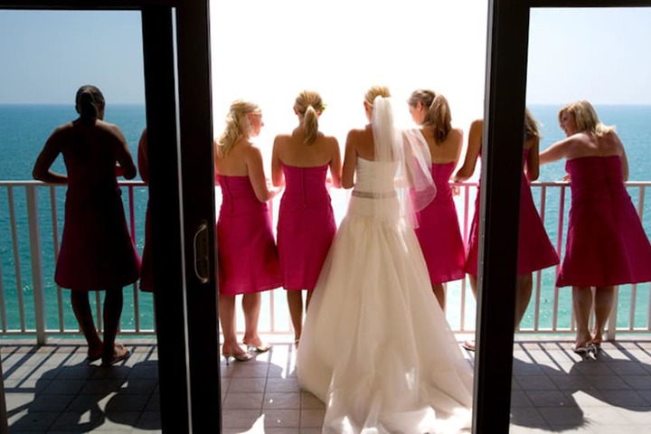 Indoor wedding