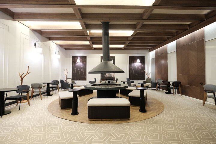 Lobby sitting area