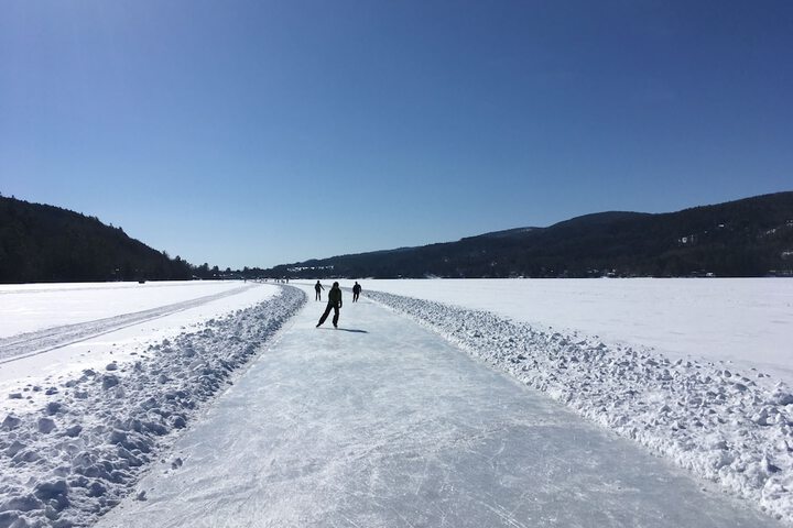 Ice skating