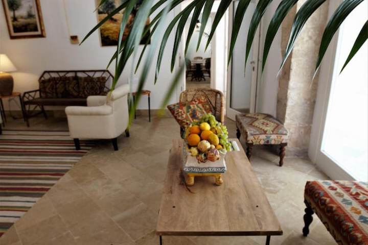 Lobby sitting area