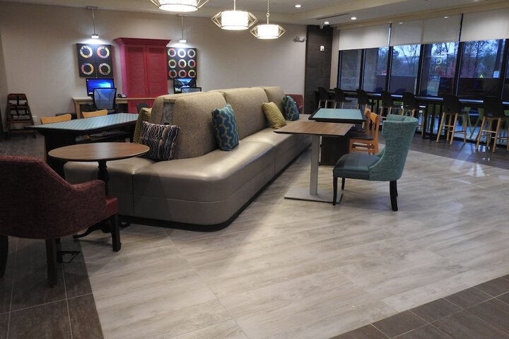 Lobby sitting area