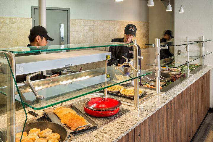 Breakfast area