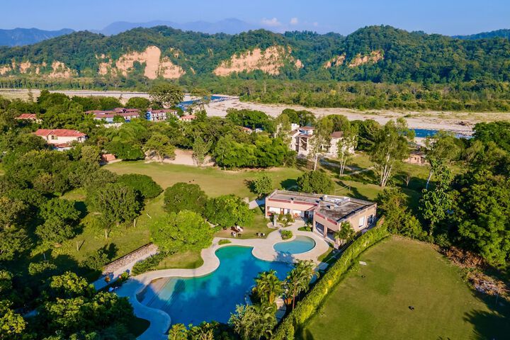 Exterior of Tiger Camp Resort River Access