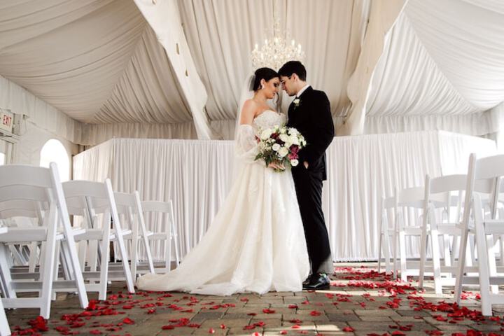 Indoor wedding