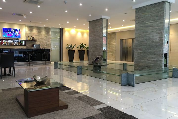 Interior entrance