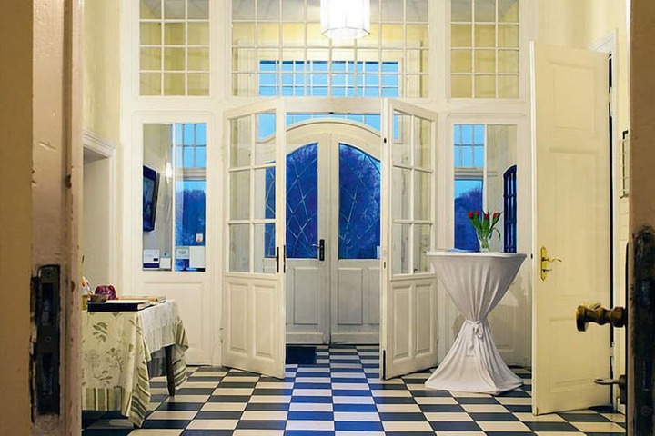 Interior entrance