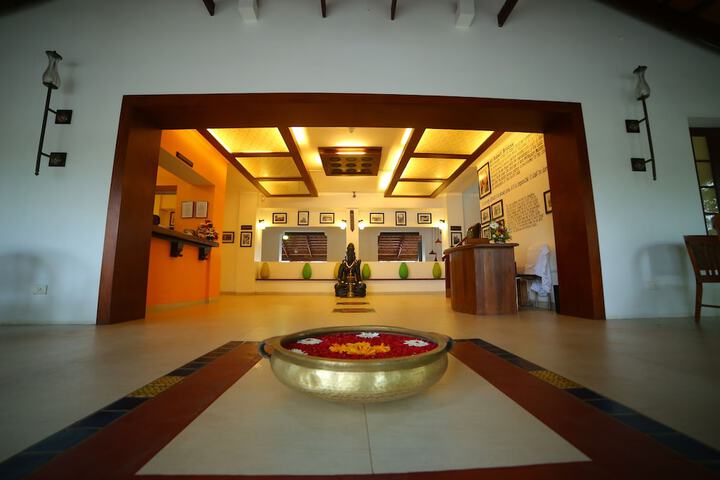 Interior entrance