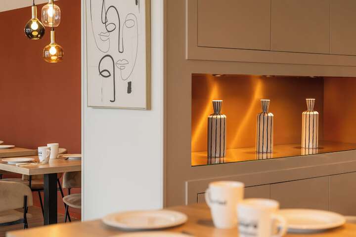 Breakfast area