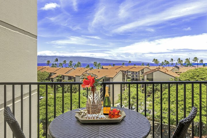 Exterior of Kaanapali Shores Studio 742 Studio Bedroom Condo by RedAwning