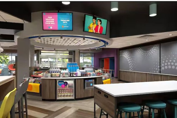 Breakfast area