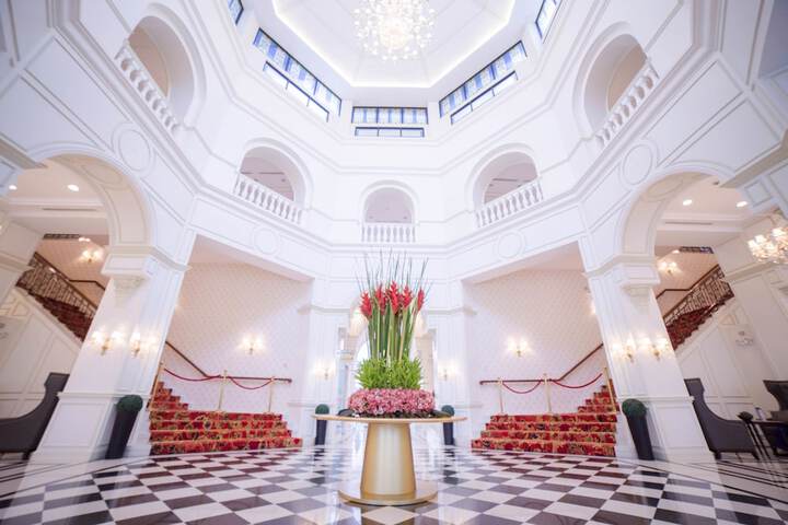 Interior entrance