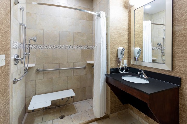 1 King Suite Walk in Shower (6 of 11)