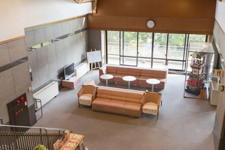 Interior entrance