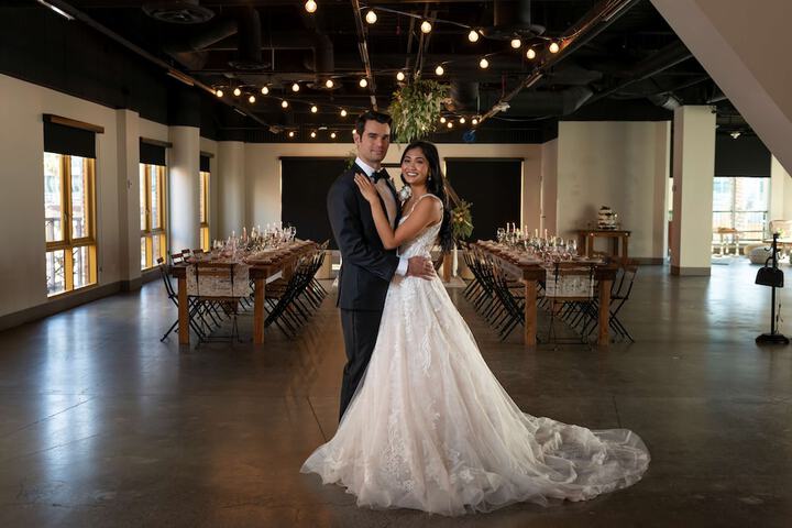 Indoor wedding