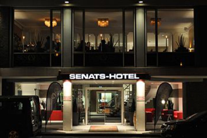 Hotel Front - Evening or Night