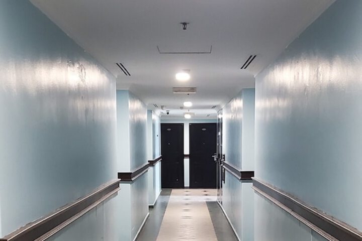 Interior entrance