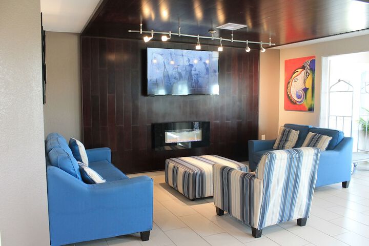 Lobby sitting area