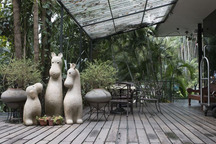 Interior entrance